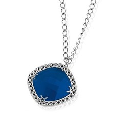 Moda collana zoppini macrame - collana,