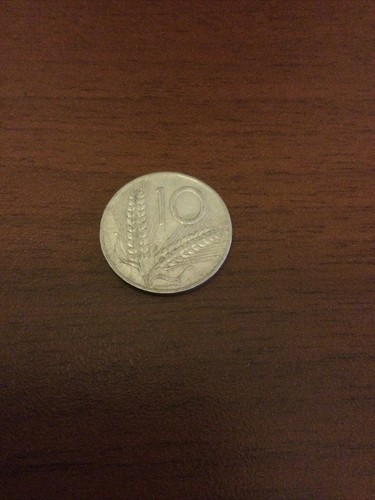 Italy 10 lire 1967 - italy,