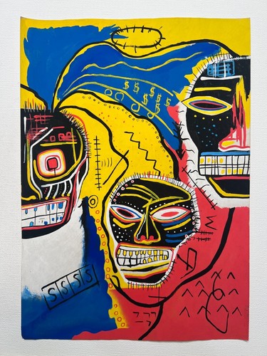 Jean michel basquiat - basquiat, disegno