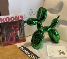 JEFF KOONS Balloon Dog Verde L