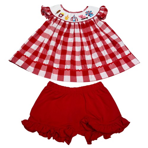 Abito vestito con volant