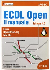 libro guida ecdl open il manuale syllabus 4.0 apogeo informatica pc computer