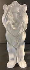 Lalique Frosted Bamara Lion 1