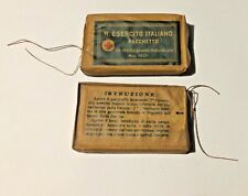 PACCHETTO MEDICAZIONE REGIO ESERCITO MOD 1931 - II GUERRA MONDIALE 