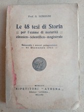 Le 48 tesi di Storia per