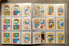 Lotto 161 card puffi conad - lotto,