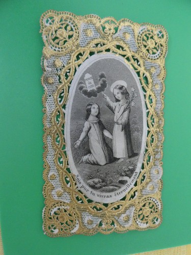 Image pieuse canivet dentelle - image,