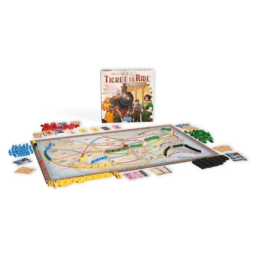 Asmodee gioco ticket ride - ticket, to