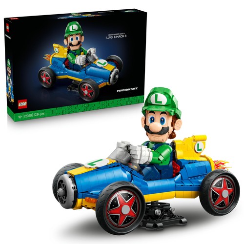 Lego mario kart luigi - luigi, e