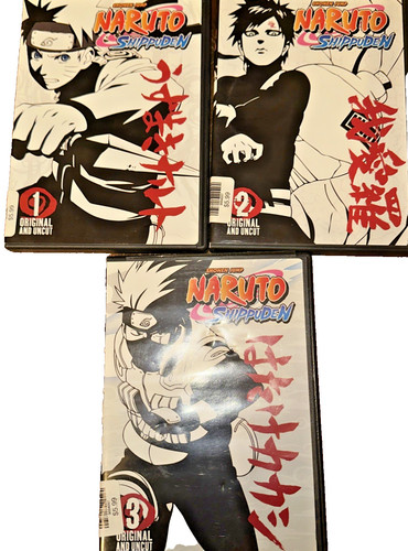 Naruto shippuden volumes 3 - volumes, 1-3