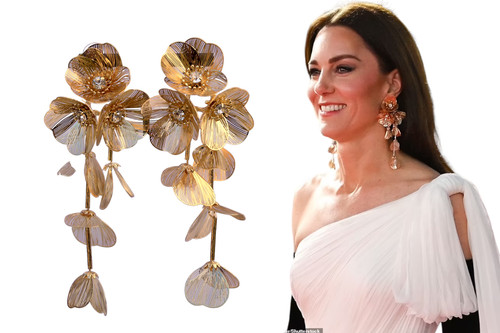 Boucles orecchie clip dorate - d'orecchie,