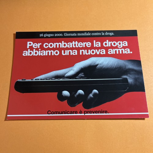 Cartolina pubblicitaria promo - cartolina,