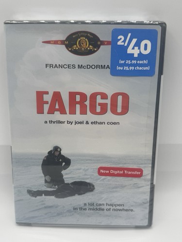 Fargo dvd the movie 1996 - dvd,