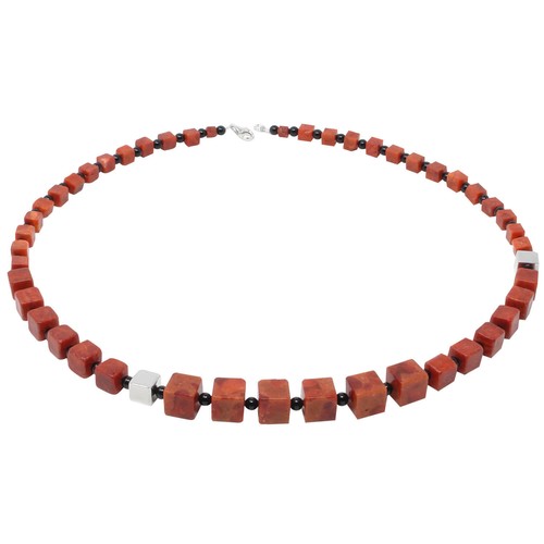 Collana collier corallo - collier, in