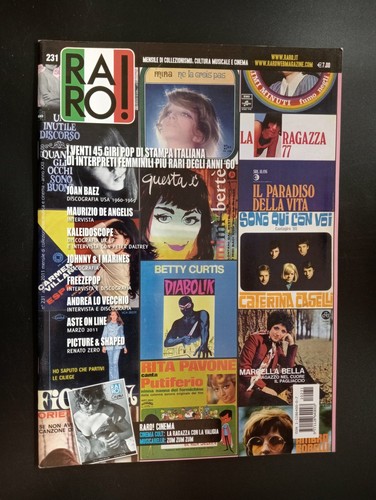 Rivista raro anno 2011 - rivista, numero