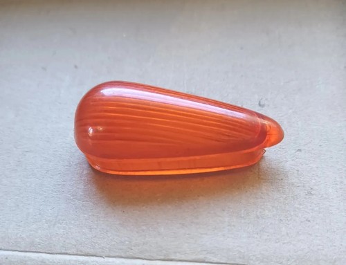 Lucciola plastica arancione - plastica,