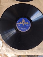 LA VOCE DEL PADRONE 78 GIRI ODEON  GRAMMOFONO TAJOLI CASA DEI VENT'ANNI H18182
