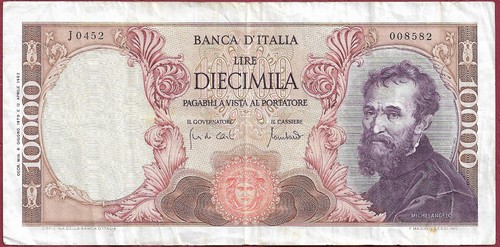 Italia italy 000 lire - italia/italy, 10.000