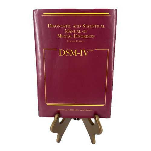Dsm diagnostic and - dsm-iv:,
