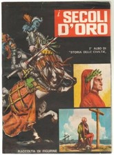 Album Figurine SECOLI D'ORO Storia delle Civilta' Albo 2° ed Baggioli INCOMPLETO