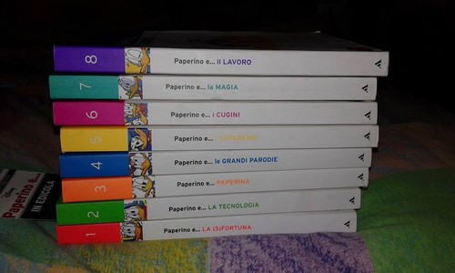 Paperino serie di 8 - paperino,
