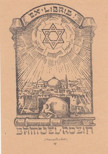 Exlibris henri bacher - exlibris, ex
