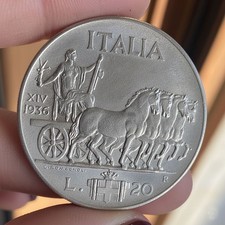 VITTORIO EMANUELE III 20 LIRE