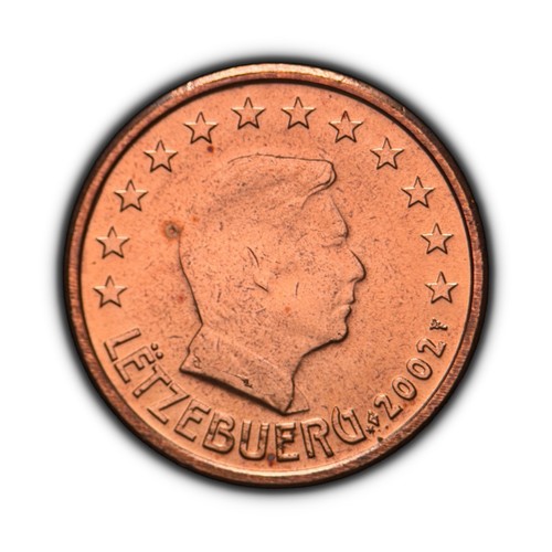 Luxembourg 2002 euro cent - luxembourg.,