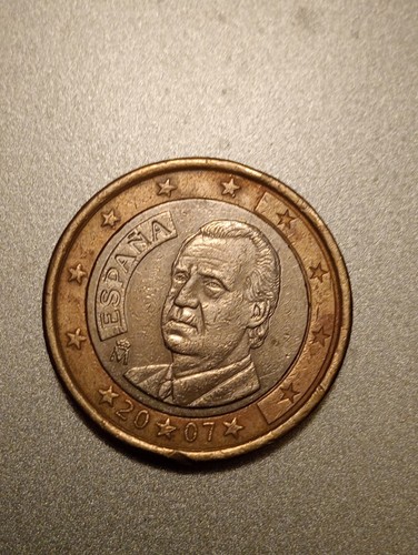 Moneta euro rara espana 2007 - euro,