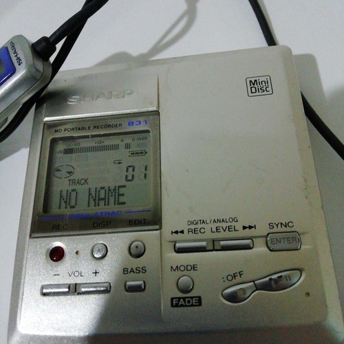 Sharp mt831 minidisco - sharp,