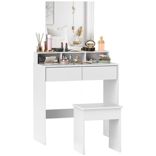Consolle trucco con specchio - consolle,