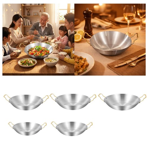 Pentola wok acciaio inox - in,