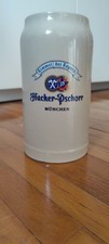 Boccale di birra Hacker-Pschorr München in ceramica – originale tedesco 1L