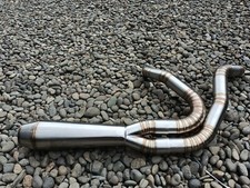 Scarico Harley-Davidson Dyna 1991-2017 2-In-1 Custom Stainless Performance