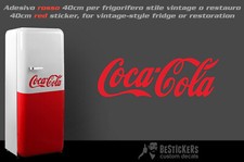 1 ADESIVO coca cola ROSSO 40cm