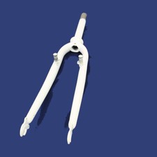 Forcella rigida 26" per Ecobici Centro Malaguti bianca