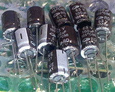 10x 100uF 63V 105° Samwha