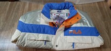 Giacca da Sci Originale – Fila – Mod. ECRU Colore Avorio/Blu Uomo taglia 50
