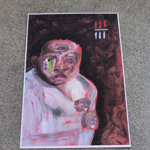 Hip hop lil - wayne, painting