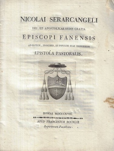 Episcopi fanensis clerum - episcopi, ad