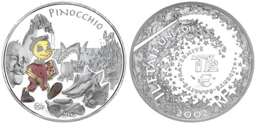 Francia euro argento - 1,