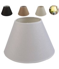 Paralume Conico Cilindro Classico Ricambio Per Lampada E Applique In Tessuto Tnt