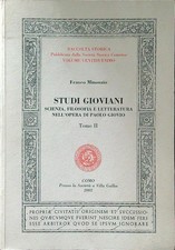 Studi gioviani 2vv - studi,