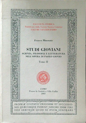 Studi gioviani 2vv - studi,