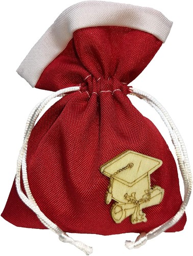 Sacchetto rosso con - 10, pz