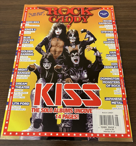 Kiss rock candy magazine - kiss,