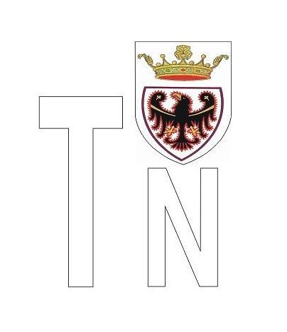 Coppia sigla adesivi targa