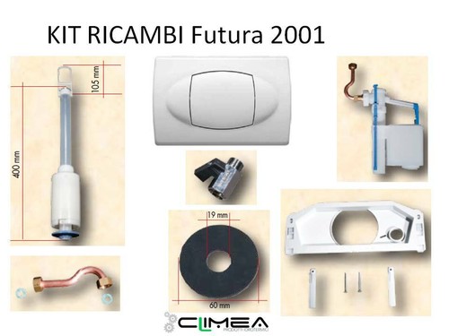Kit ricambi cassetta - kit, wc
