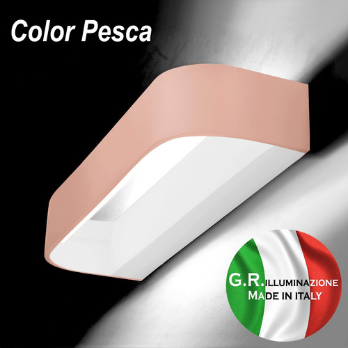 Applique led moderna colore