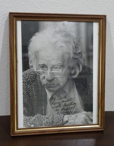 Rara foto autografo - , walter